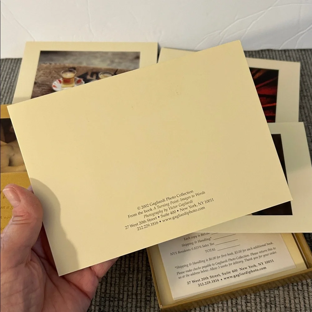 A Turning Point note cards NEW Photography in a box 12 cards